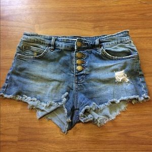 Billabong button up shorts
